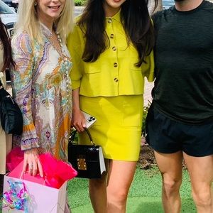 Anthropologie Chartreuse Set ‘Flat White’ brand